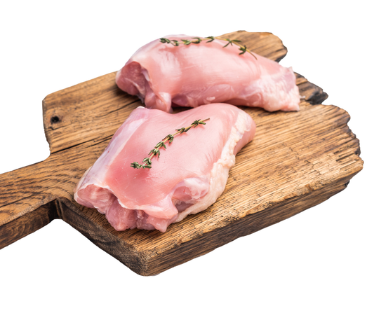 Cuisses de Poulet Désossées – Nature ou Marinées